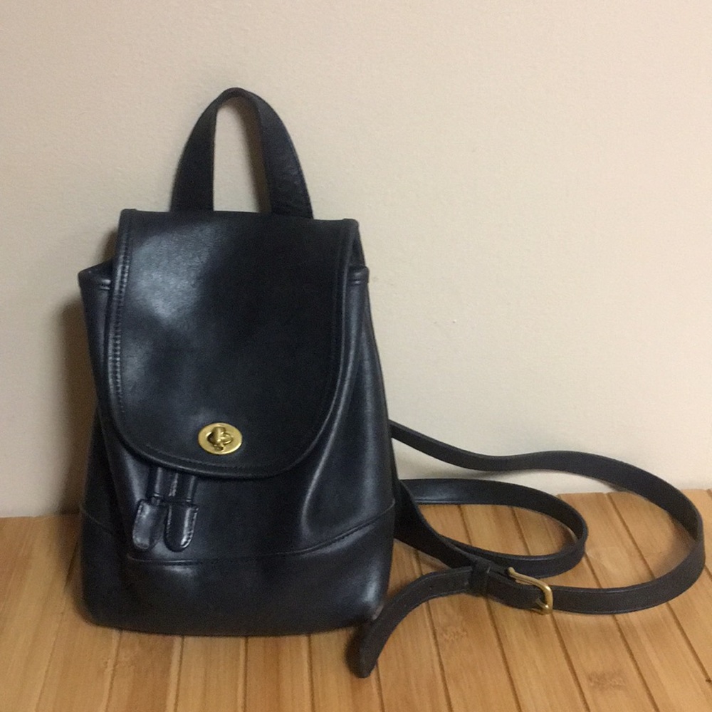 Coach Vintage Leather Backpack
